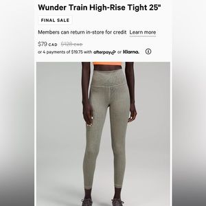 Wunderunder Train. Brand new with tags, too small and cannot return